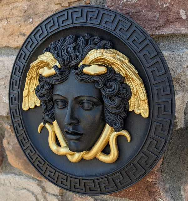 8" Medusa Resin, gypsum, soap, beeswax candle mold