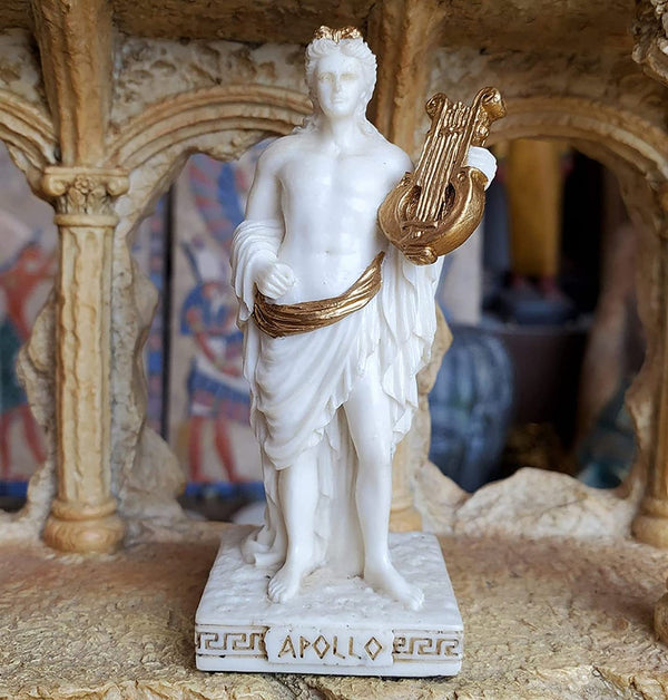 Resin, gypsum, soap, candle mold, Greek god Apollo mold