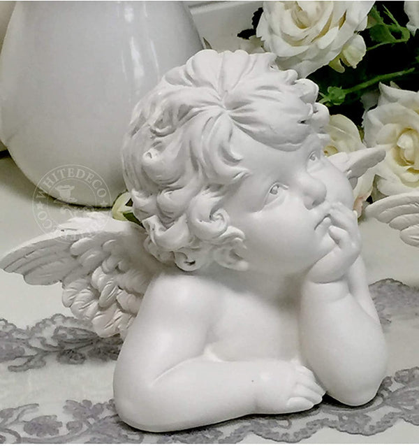 Large angel mold  Candle, resin, plaster, chocolate, soap silicone mold