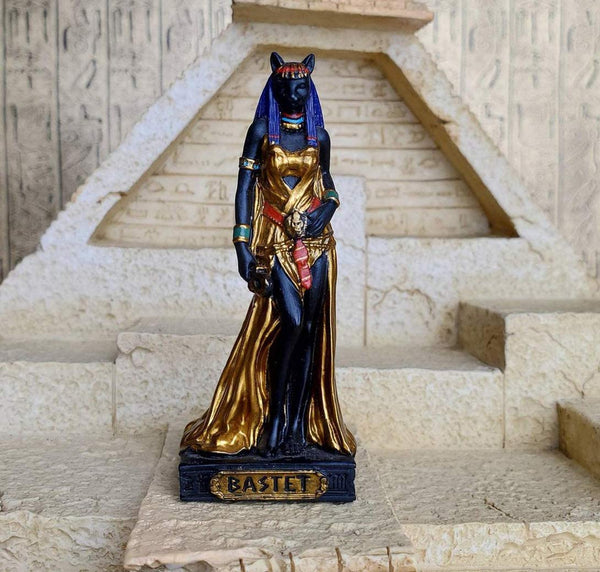Egyptian Cat Goddess Bastet mold Resin, gypsum, soap, candle mold