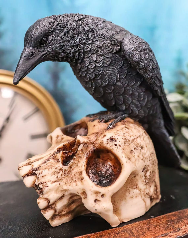 3D Black Raven Crow Candle, resin, plaster, chocolate, soap silicone mold