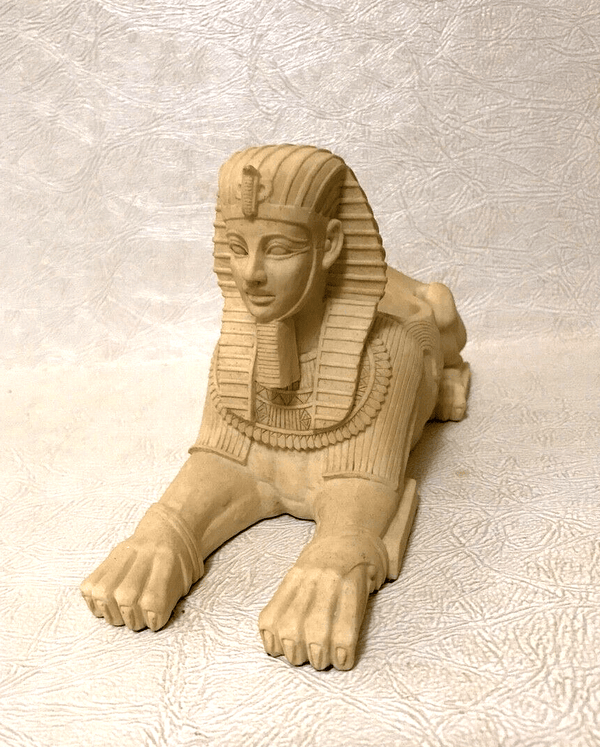 8" EGYPTIAN SPHINX mold Resin, plaster, soap, candle mold