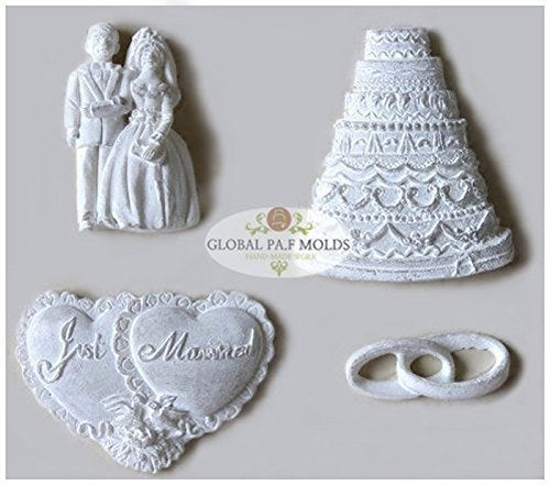 Wedding Decoration Mold Sugarcraft Molds Polymer Clay Cake Border Mold Soap Molds Resin Candy Chocolate Cake Decorating Tools