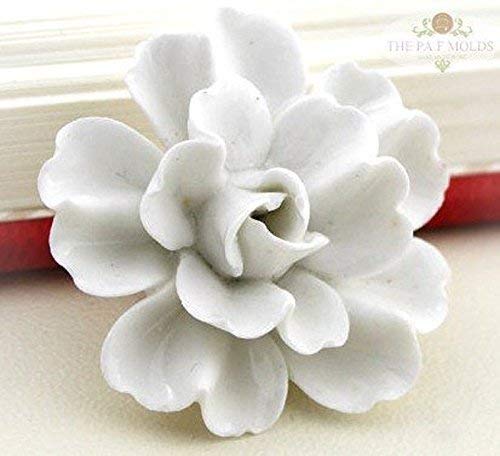 Cabbage Rose Mold Sugarcraft Molds Polymer Clay Cake Border Mold Soap Molds Resin Candy Chocolate Cake Decorating Tools