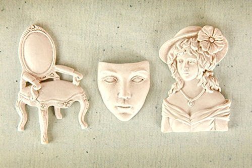chair Face Lady Girl Mold Sugarcraft Molds Polymer Clay Cake Border Mold Soap Molds Resin Candy Chocolate Cake Decorating Tools