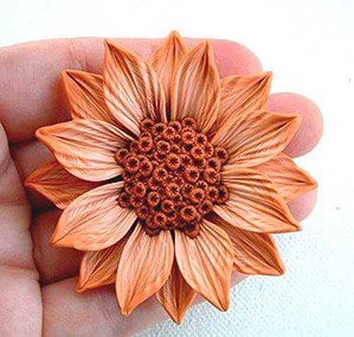 flower Mold 7-7 Sugarcraft Molds Polymer Clay Cake Border Mold Soap Molds Resin Candy Chocolate Cake Decorating Tools