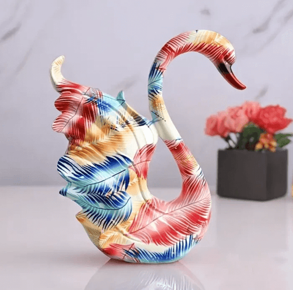 3D swan Resin mold, silicone mold