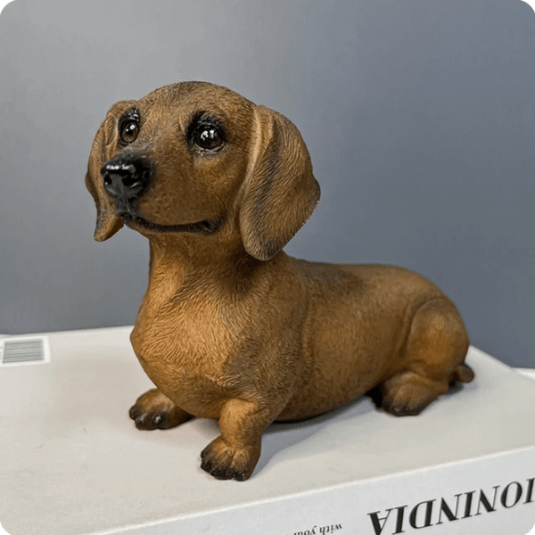 Big size dachshund dog Resin, plaster, soap, candle mold