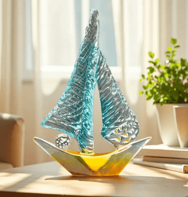 3D sailboat Resin mold, silicone mold