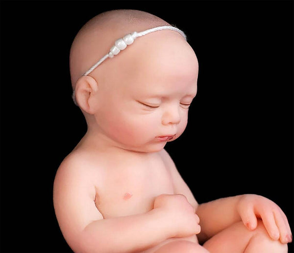silicone, resin baby doll making mold,3D nake baby mold 0-621