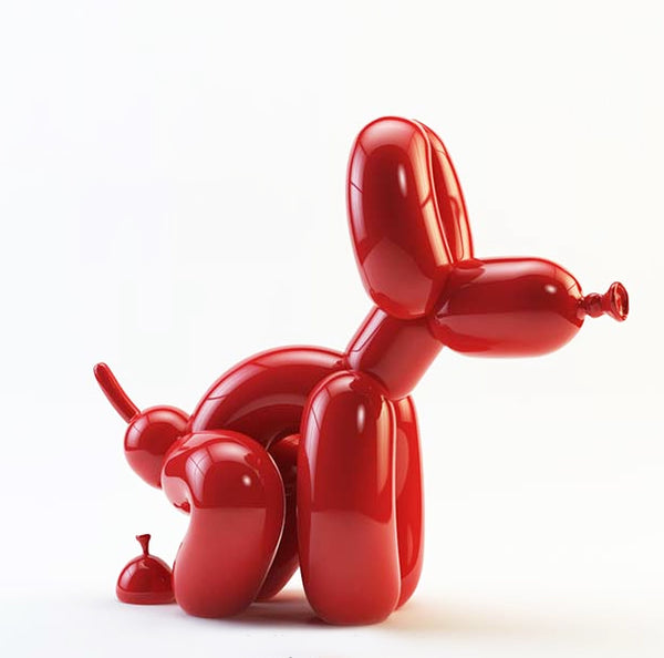 Balloon Dog 8.6 in mold Resin, plaster, candle, soap mold