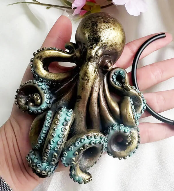 octopus mold Resin, plaster, soap, candle mold 80-9