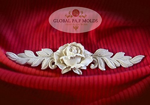 Sugarcraft Molds Polymer Clay Cake Border Mold Cake Decorating Tools rose mold 1-8