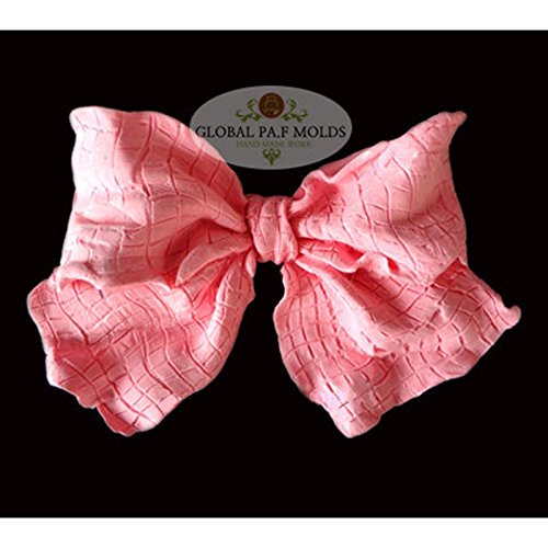 Fabric Bow mold 6-46,Cake Decorating Supplies,soap, resin, plaster Molds Polymer Clay Molds Cake Decorating Tools