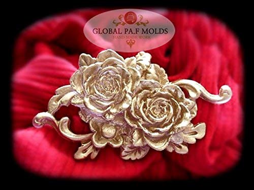 Rose Mold  Sugarcraft Molds Polymer Clay Cake Border Mold Soap Molds Resin Candy Chocolate Cake Decorating Tools