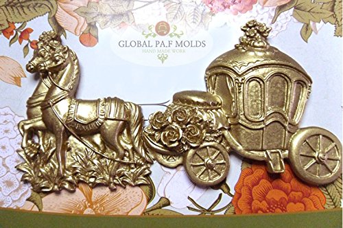 Sugarcraft Molds Polymer Clay Cake Border Mold Cake Decorating carriage mold