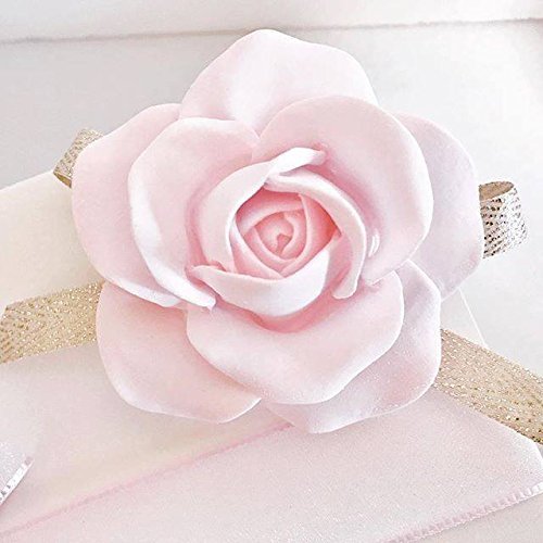 Sugarcraft Moulds Polymer Clay Cake Border Mold Soap Molds Resin Candy Chocolate Cake Decorating Tools 3D rose mold 698-8