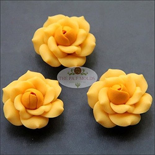 2 Piece CAMELLIA mold Sugarcraft Molds Polymer Clay Cake Border Mold Soap Molds Resin Candy Chocolate Cake Decorating Tools