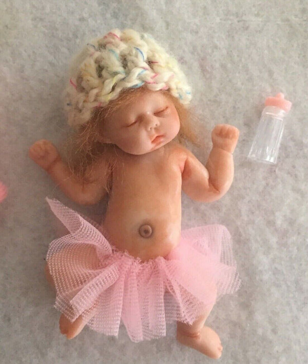 silicone, resin baby doll making mold,3D nake baby mold 0-6-75