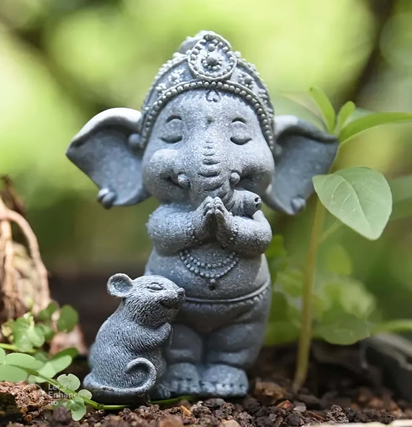 Small Ganesha Ganesh Resin, plaster, soap, candle mold 0-9