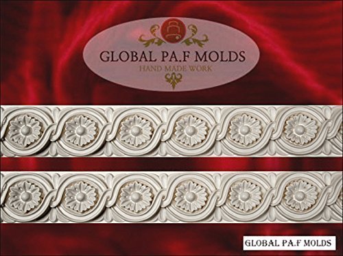 1 Piece MOLD 086-3434 Sugarcraft Molds Polymer Clay Cake Border Mold Soap Molds Resin Candy Chocolate Cake Decorating Tools