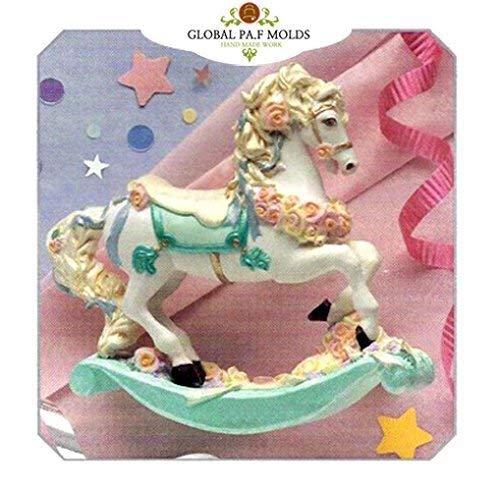 Horse Mold Polymer Clay Cake Border Mold Soap Molds Resin Candy Chocolate Cake Decorating Tools