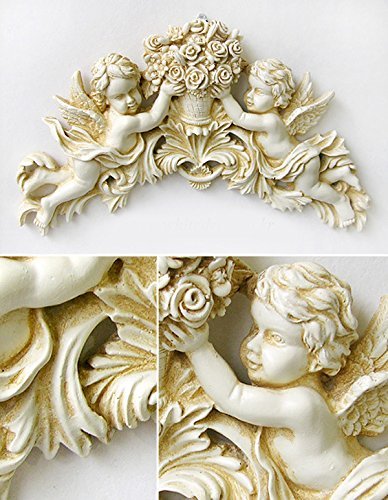Sugarcraft Molds Polymer Clay Cake Border Mold Soap Molds Resin Candy Chocolate plaster Large angel Mold 17-7