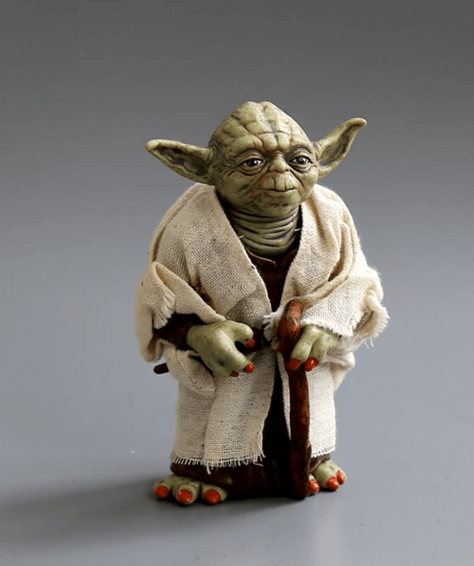 5 in yoda Resin, plaster, soap, candle mold