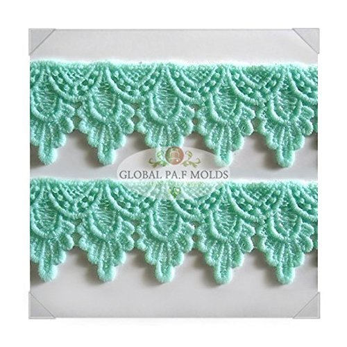 LACE MOLD ZB 05,Sugarcraft Moulds Polymer Clay Cake Border Mould Soap Molds Resin Candy Chocolate Cake Decorating Tools