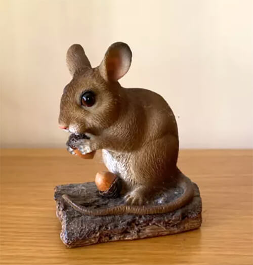 small mouse Figure Resin, plaster, candle, soap mold