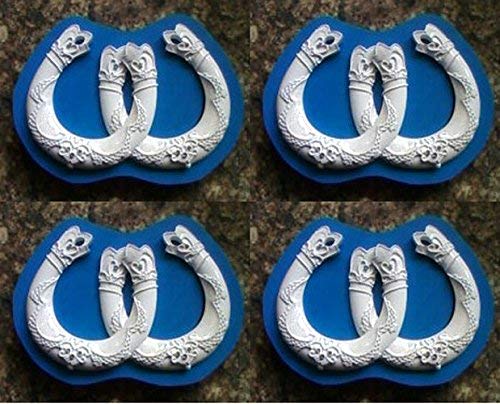 1piece large Wedding Horse Shoes mold,Sugarcraft Molds Polymer Clay Cake Border Mold Cake Decorating tool