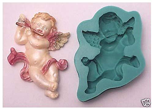 Sugarcraft Molds Polymer Clay Cake Border Mold Soap Molds Resin Candy Chocolate Cake Decorating Tools 1piece angel cherub mold