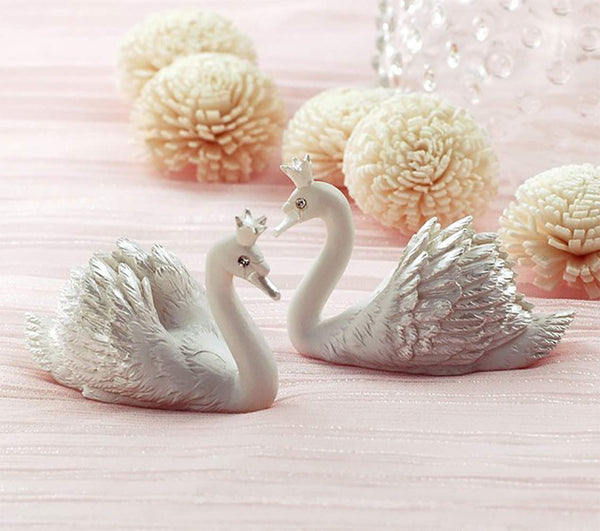 1 Piece 3d Elegant Crown Swan Mold  Sugarcraft Molds Polymer Clay Cake Border Mold Soap Molds Resin Candy Chocolate Cake Decorating Tools