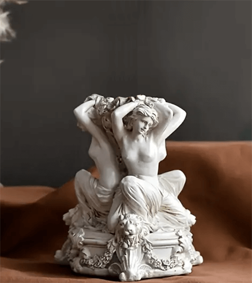 greek goddess statue Resin, plaster, soap, candle mold