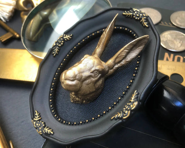 Rabbit resin, plaster silicone mold