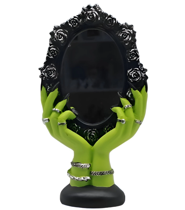 Witch's Mirror ,Resin, plaster, candle, soap silicone mold