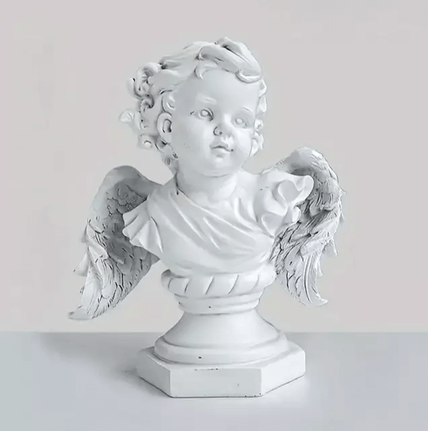 8.2 in angel mold Resin, plaster, soap, candle mold 80-9