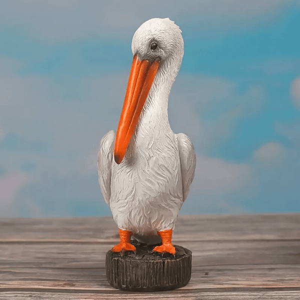 Pelican silicone mold for coastal decor, wildlife art, and personalized garden projects. Ideal for resin, plaster, soap, or candle crafting.


