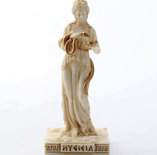 Hygieia Greek Goddess silicone mold Resin mold