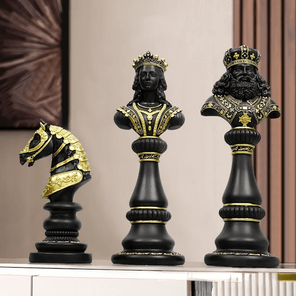 3 piece big size Chess mold Resin, plaster, soap, candle mold