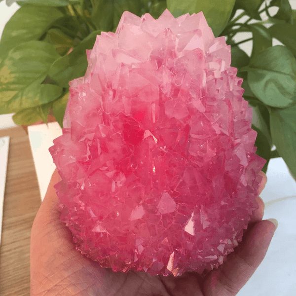 Large  quartz crystal Resin, plaster, soap, candle mold