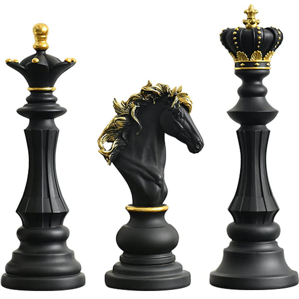 3 piece Chess mold Resin, plaster, soap, candle mold