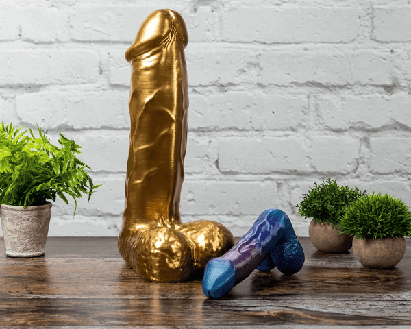 18 in penis Resin, plaster, soap, beeswax candle mold