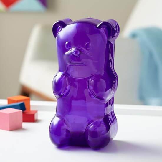 7 in gummy bear Resin, plaster, soap, candle mold