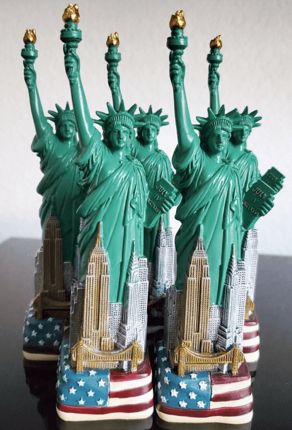 9 in Statue of Liberty Resin, plaster, soap, beeswax candle mold