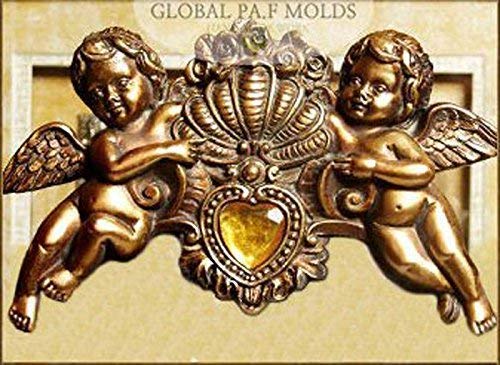 Sugarcraft Molds Polymer Clay Cake Border Mold Soap Molds Resin Candy Chocolate Cake Decorating Tools/Cake Decoration Mould/cherub Mold