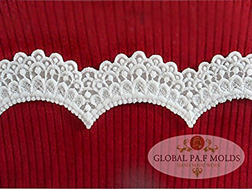 Handmade Silicone Fondant Mould/new Lace Mold 5-9