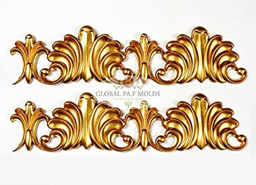 Sugarcraft Molds Polymer Clay Cake Border Mold Soap Molds Resin Candy Chocolate Cake Decorating Tools /1 Piece Cake Decoration Mould/Vintage Trims Mold 242467