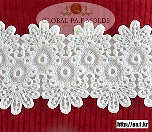 Handmade Silicone Fondant Mold/new Lace Mold 422