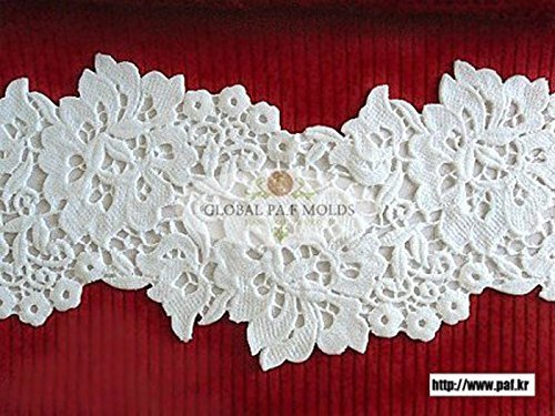 Sugarcraft Molds Polymer Clay Cake Border Mold Cake Decorating Fondant Mold New Lace Mold 0281